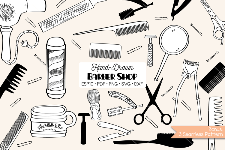 Barber Shop Sign Image 17