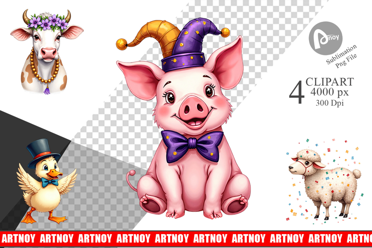 Mardi Gras Clipart Image 3