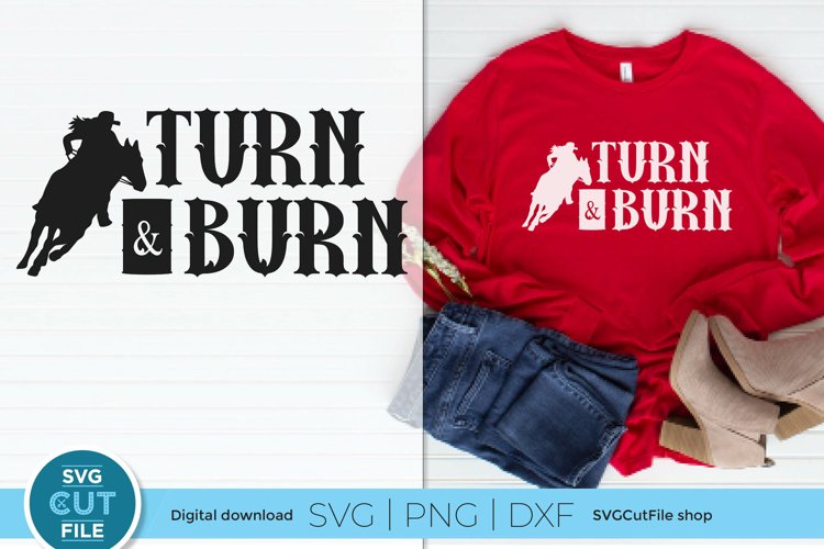 Barrel Racing Svg For Cricut Or Silhouette
