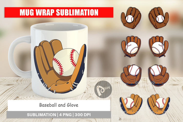 Mug Wrap Baseball Glove