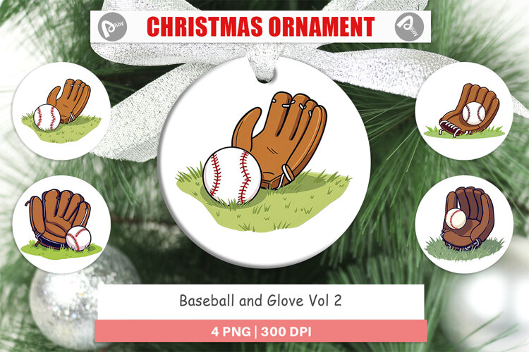 Ornament Baseball Glove example image 1