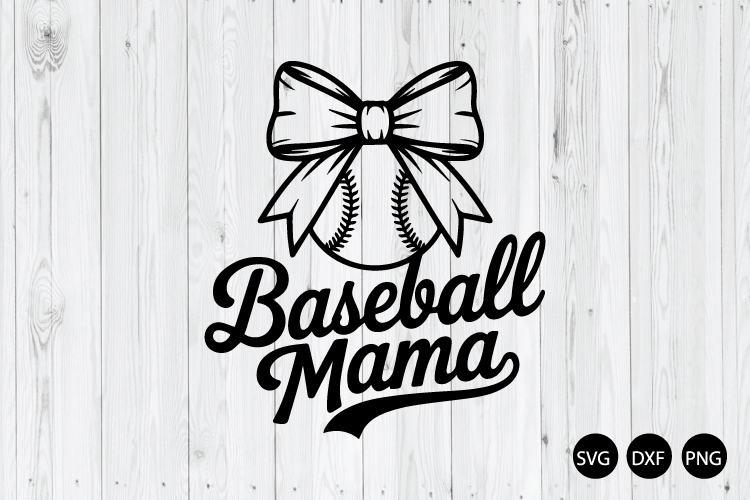 Baseball Mama SVG, Sports Mom SVG, Baseball SVG