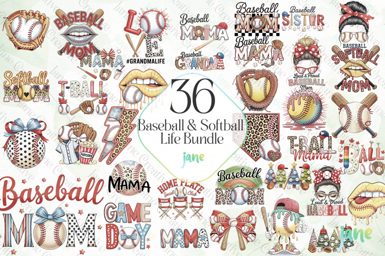 Baseball & Softball Life Bundle