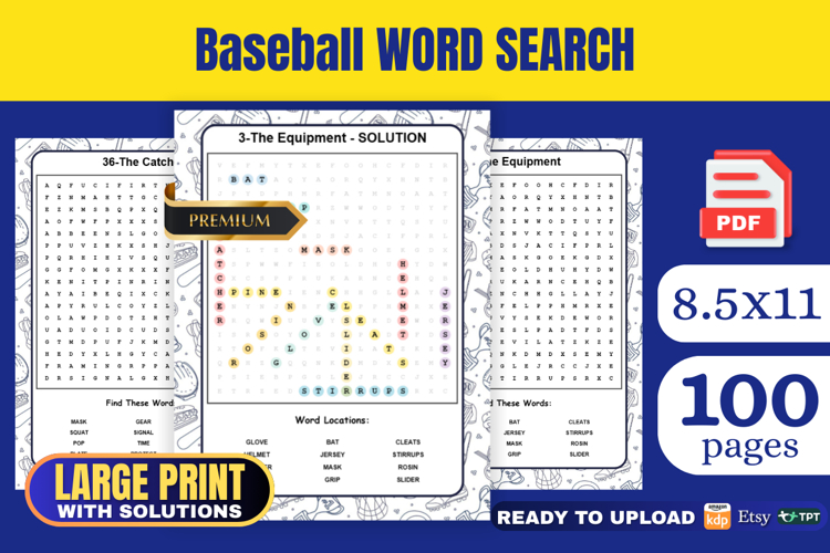 Large Print Word Search Printable Image 15