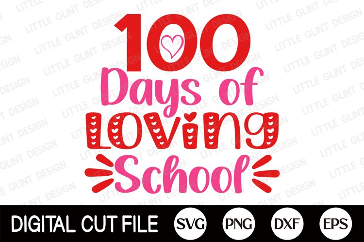 100 Days SVGs Image 6