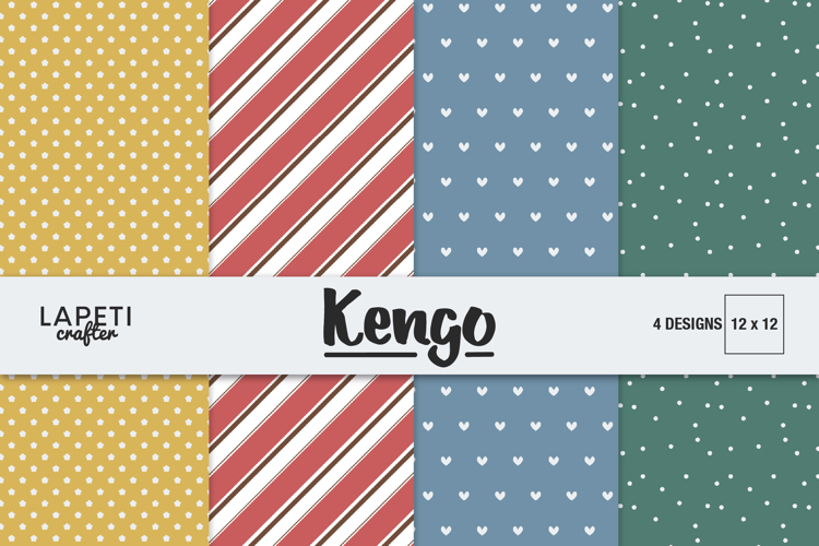 Basic Digital Paper, Coordinating Scrapbook Backgrounds