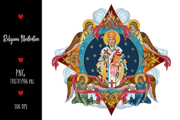 christening, vintage, religious, heaven, communion, faith, sacrament, saviour, epiphany, christian, evangelical, orthodox, greek, art, saint, holy, king, baptism, confirmation, angels, religion, sky, illustration, god, blessing, byzantine