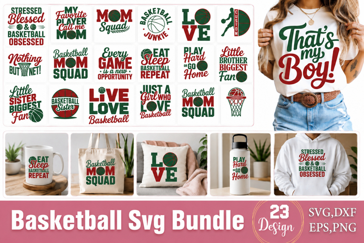 Basketball Svg Bundle