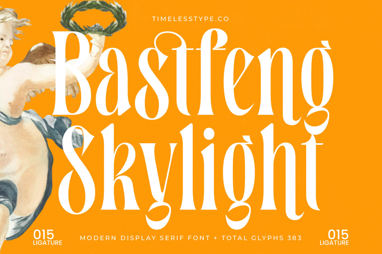 Bastfeng Skylight - Modern Display Serif Font