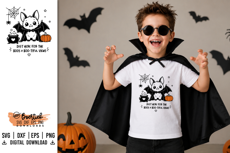 Halloween Bat SVG Spooky & Cute Halloween file