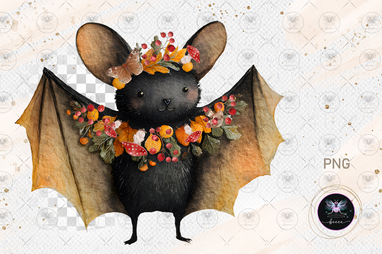 Halloween Bat Clipart Image 9