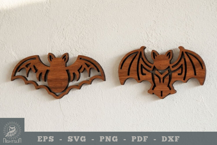 Bat Lasercut Wall Decor example image 1