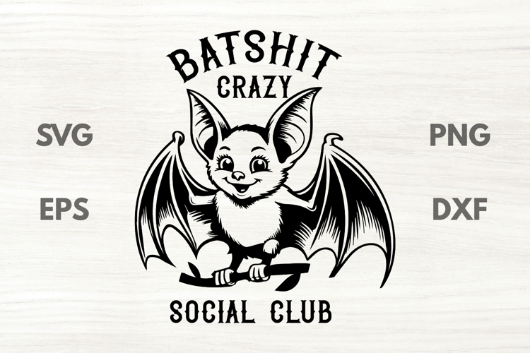 Cute Bat Clipart Image 6