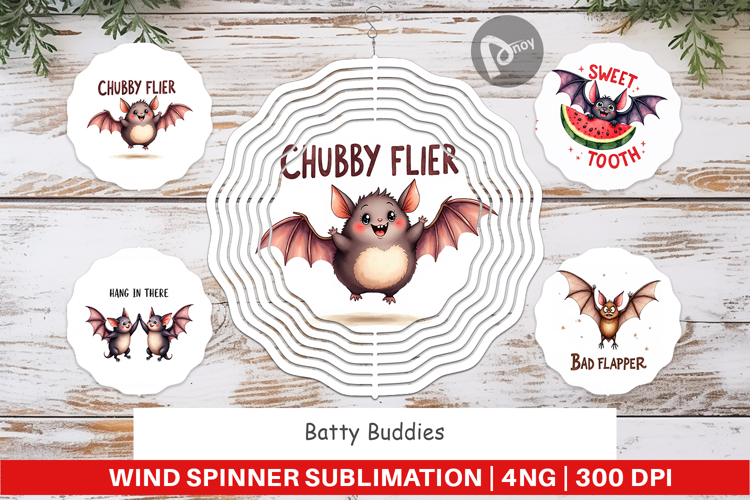 Batty Buddies Wind Spinner
