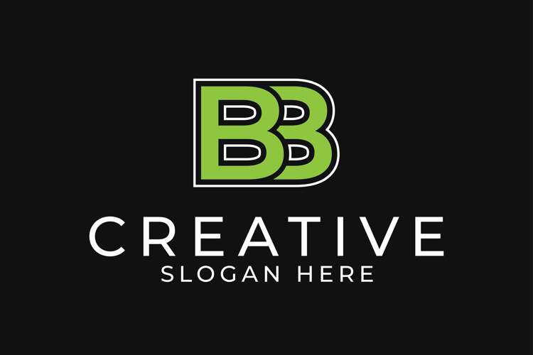Modern BB Lettermark Logo Design