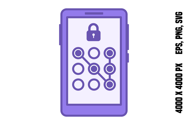 Colored Passcode Icon