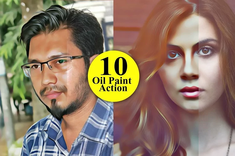 Oil Paint Action