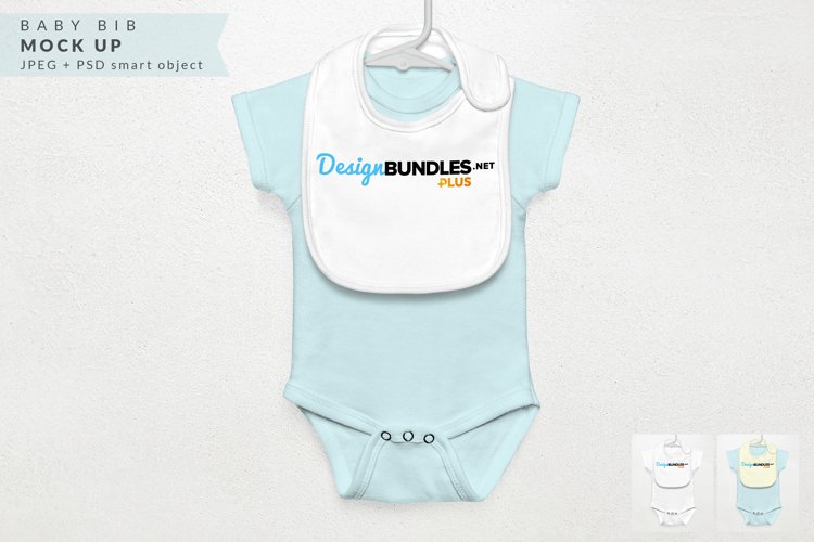 Baby Bib mock up