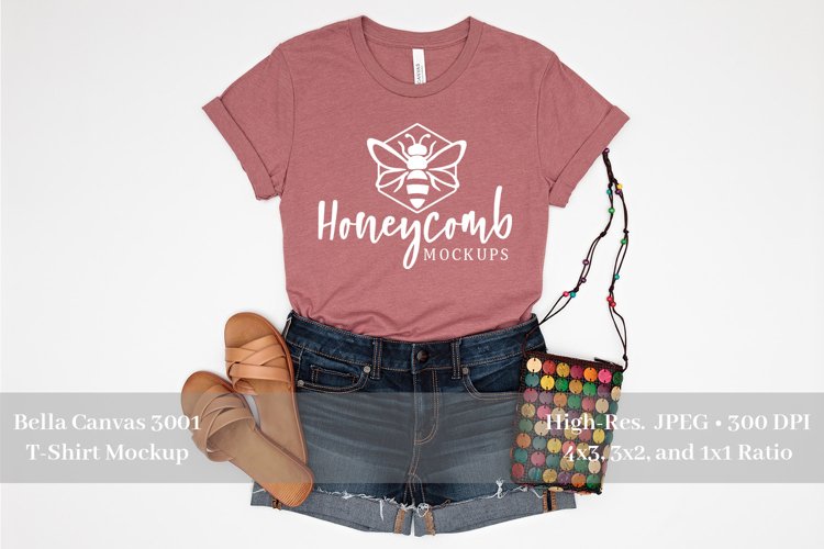 Bella Canvas Mockups Image 6