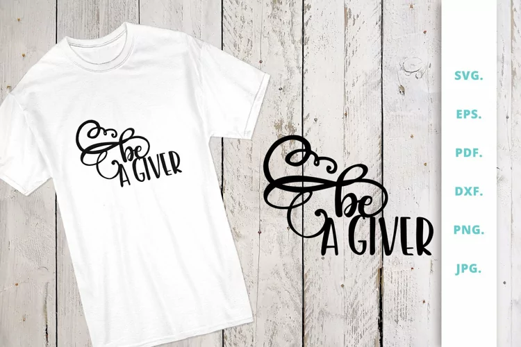 Be a giver