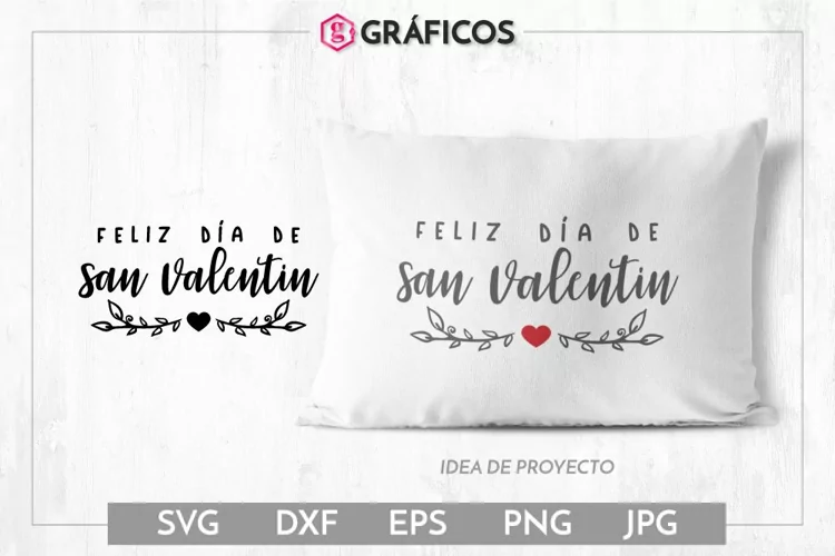 Feliz día de San Valentín SVG - Diseño regalos