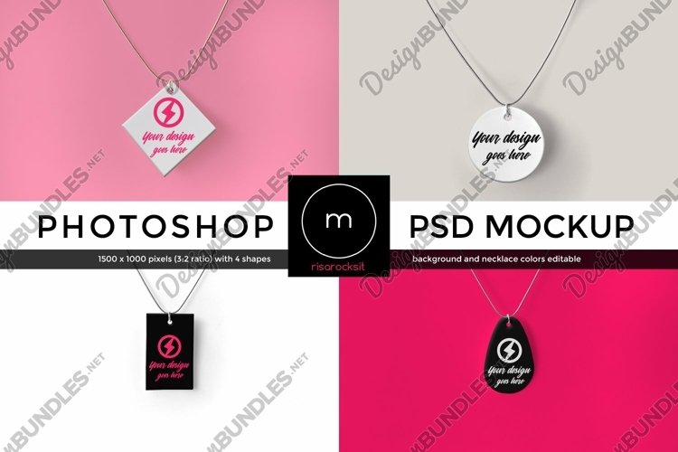 Necklace Photoshop Mockups example image 1