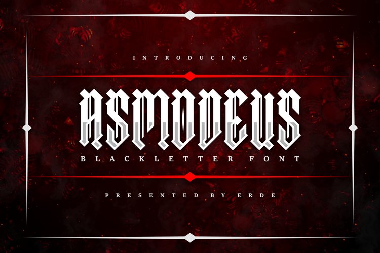 Asmodeus - Blackletter example image 1