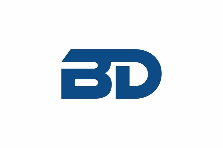 BD logo design vector template example image 1