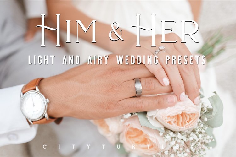 Light Airy Wedding HIM HER Fine Art Couple Lightroom Presets example image 1