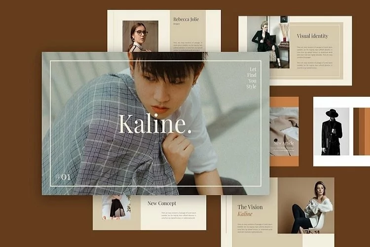 Kaline - Fashion Google SlideTemplate