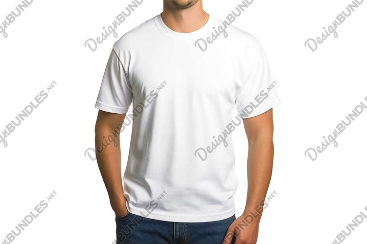 White T-shirt Mockup