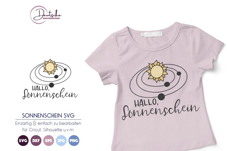 Sonne SVG | Sonnenschein SVG example image 1