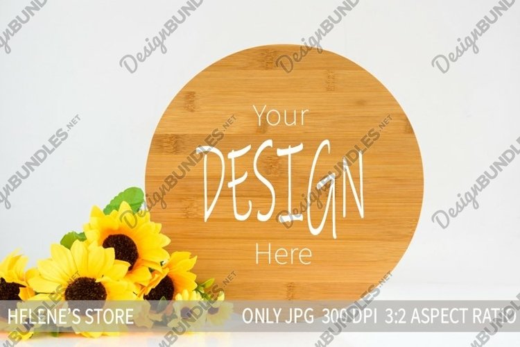 Round sign mockup |Wood round mockup|wood sign mock