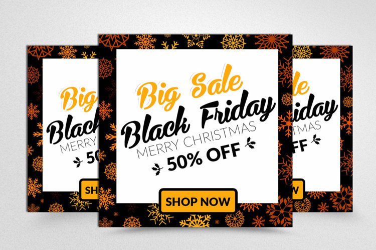 Black Friday Sale Banner Banner example image 1
