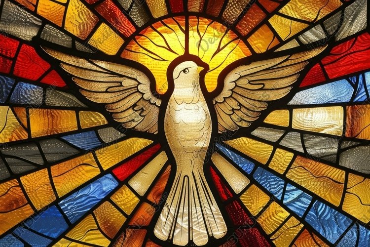 Stained Glass Texture Image 6