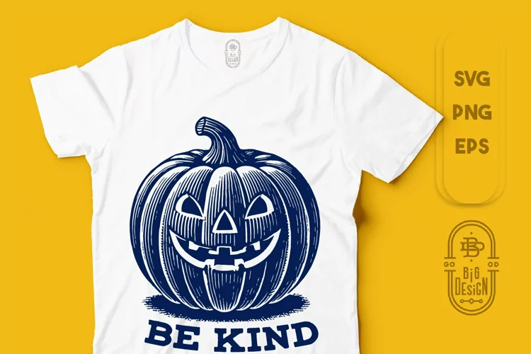Be Kind | Kindness Saying | Evil Pumpkin