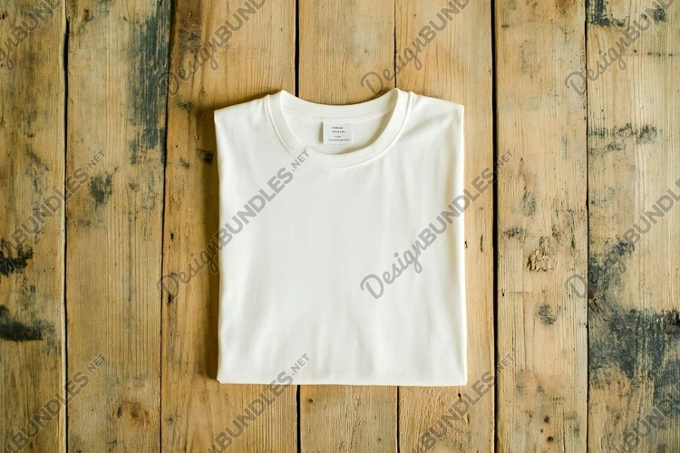 Black Tshirt Mockup Image 7