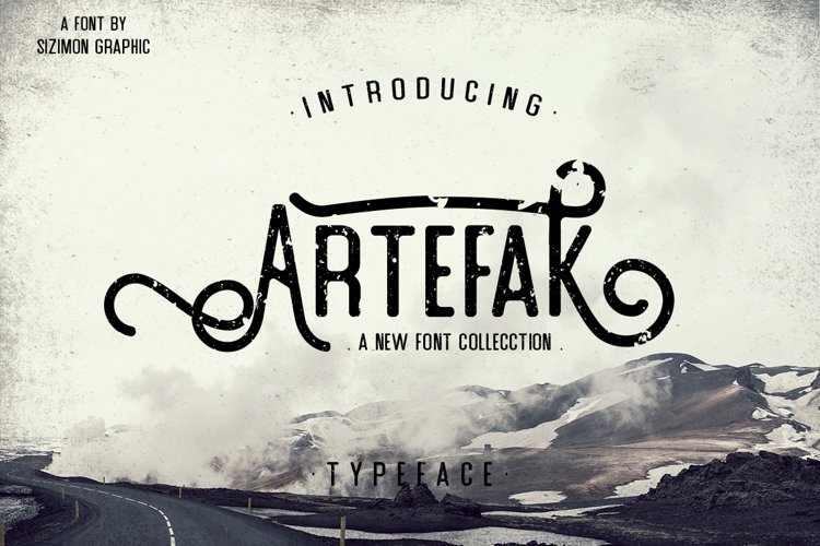 Artefak Typeface Extras example image 1
