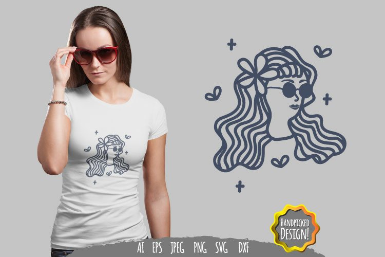 Lady Svg Image 2