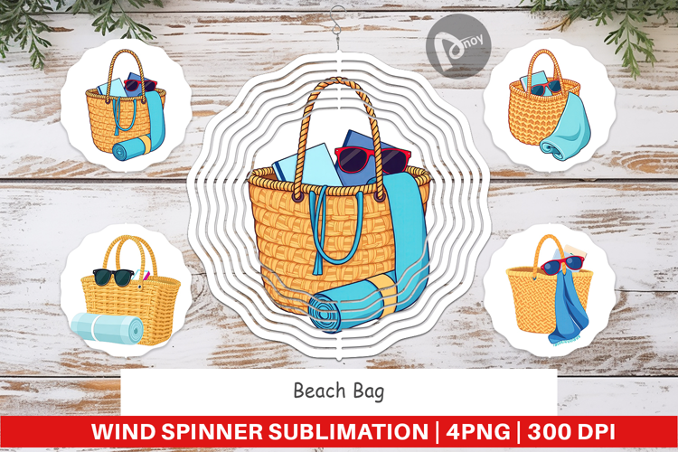 Wind Spinner Beach Bag