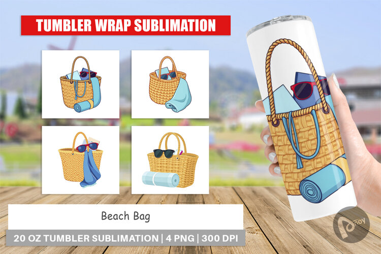 Tumbler Beach Bag example image 1