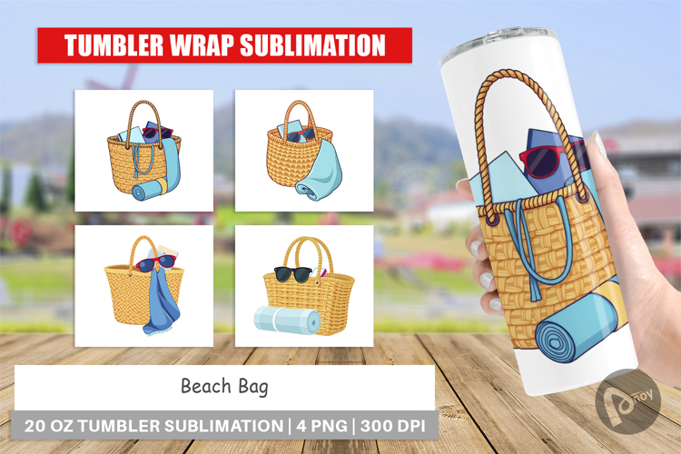 Tumbler Beach Bag