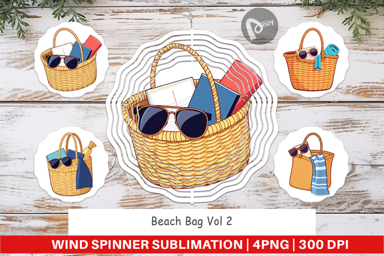 Wind Spinner Beach Bag