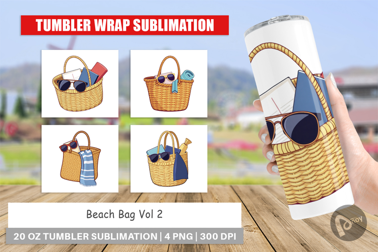 Tumbler Beach Bag