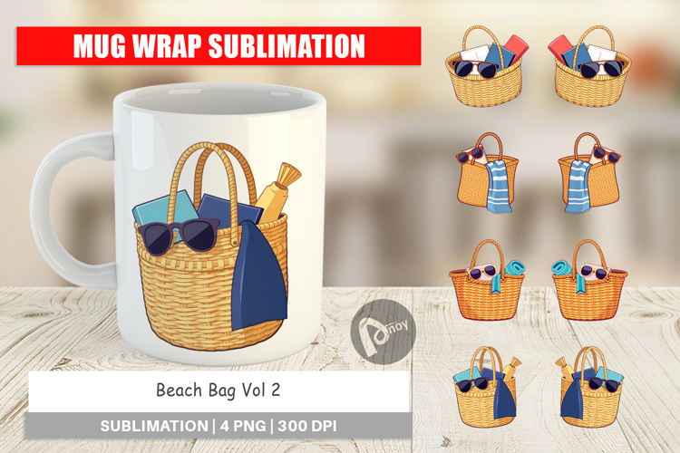 Mug Wrap Beach Bag