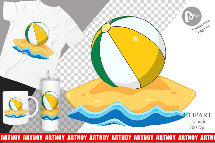 Summer Beach Clipart Image 22