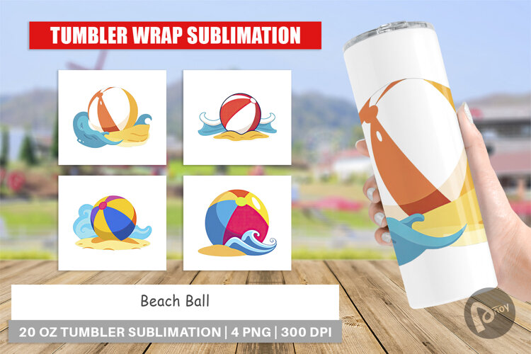 Tumbler Beach Ball example image 1