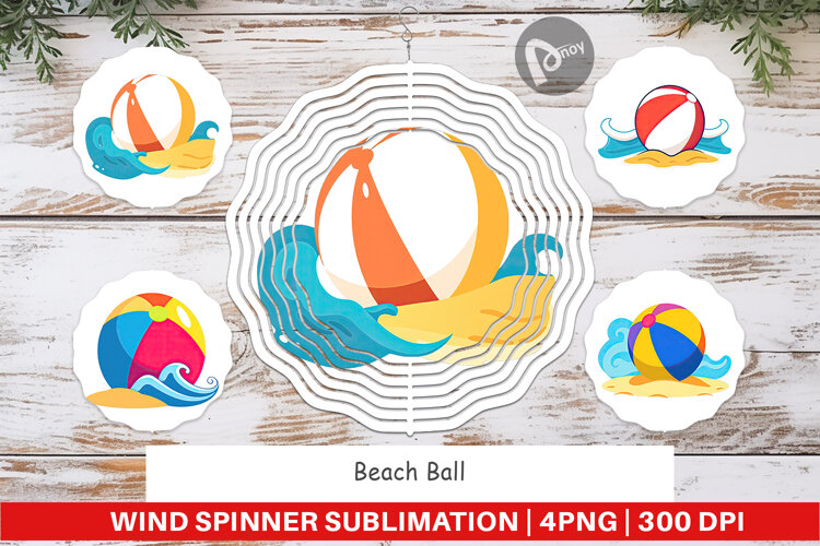 Wind Spinner Beach Ball example image 1