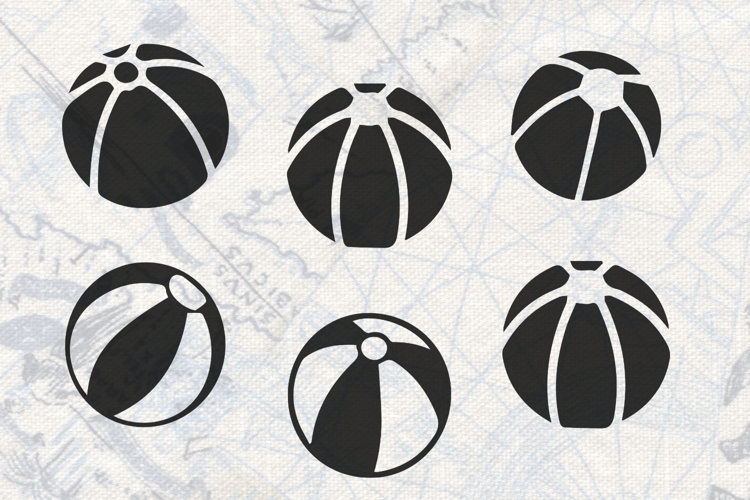 Beach Balls SVG