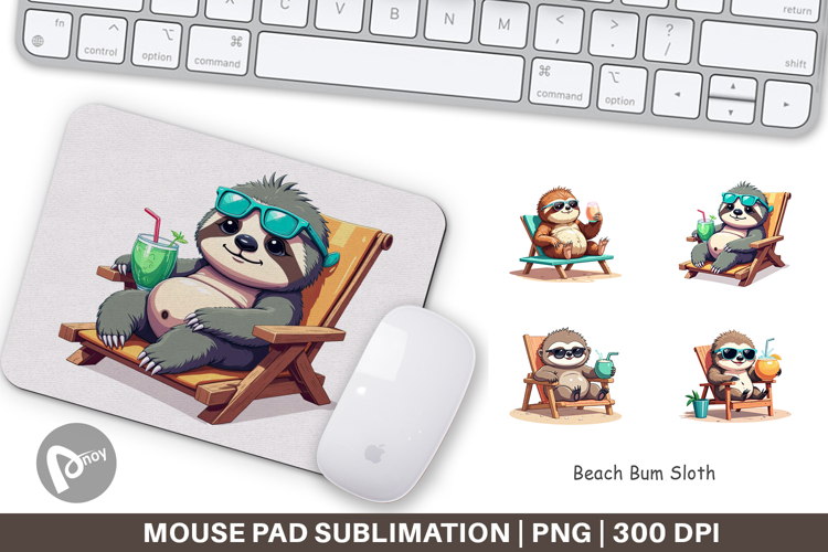 Sloth Clipart Image 24